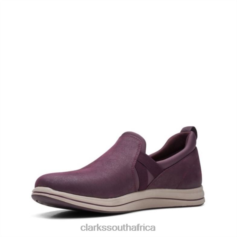 Breeze Bali Burgundy Clarks Burgundy 840406341 Women Clarks Burgundy