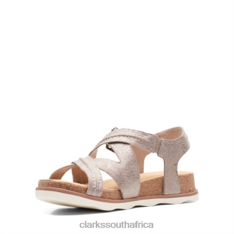 Brynn Ave Taupe Metallic Clarks Taupe Metallic 840406509 Women Clarks Taupe Metallic