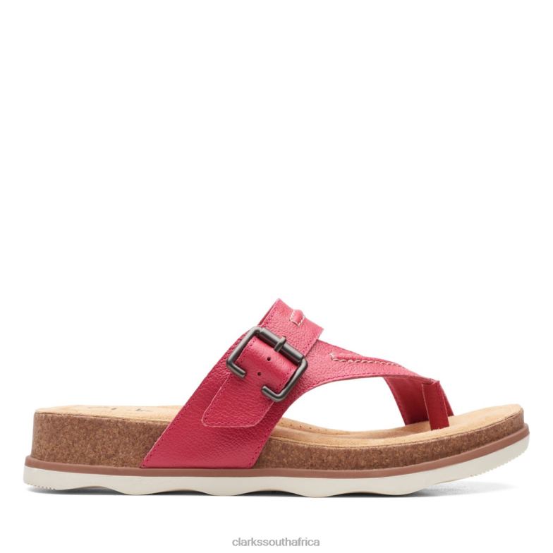 Brynn Madi Fuchsia Leather Clarks Fuchsia Leather 840406511 Women Clarks Fuchsia Leather