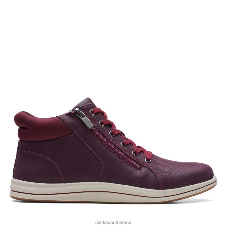Burgundy Breeze Glide Burgundy Clarks 840406268 Women Clarks Burgundy