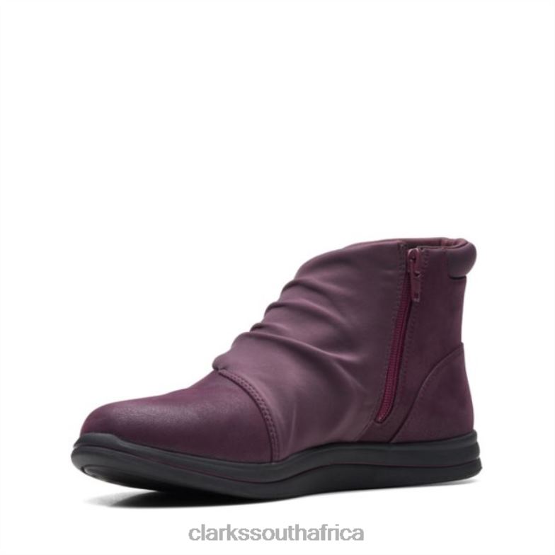 Burgundy Clarks Breeze Dusk Burgundy 840406240 Women Clarks Burgundy