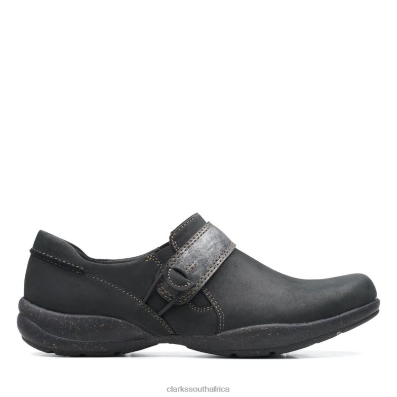 Clarks Black Combination Roseville Dot Black Combination 840406321 Women Clarks Black Combination