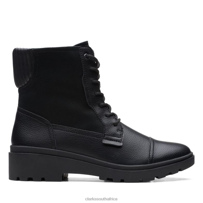 Clarks Black Leather Calla Charm Black Leather 840406161 Women Clarks Black Leather