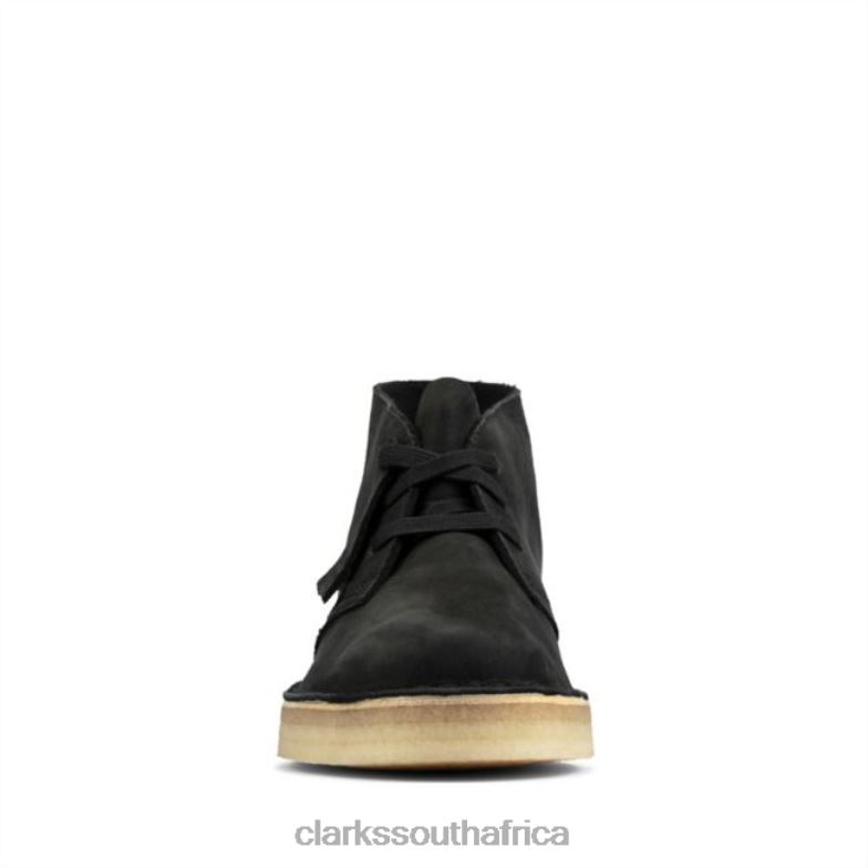 Clarks Black Nubuck Desert Coal Black Nubuck 840406193 Women Clarks Black Nubuck