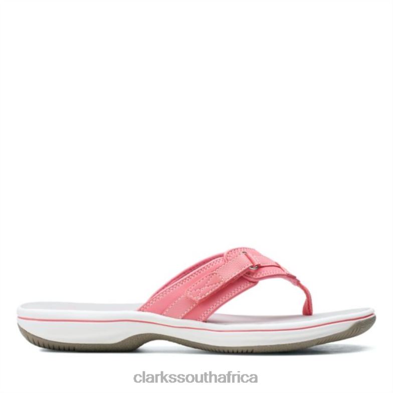 Clarks Bright Pink Syn Breeze Sea Bright Pink Syn 840406409 Women Clarks Bright Pink Syn