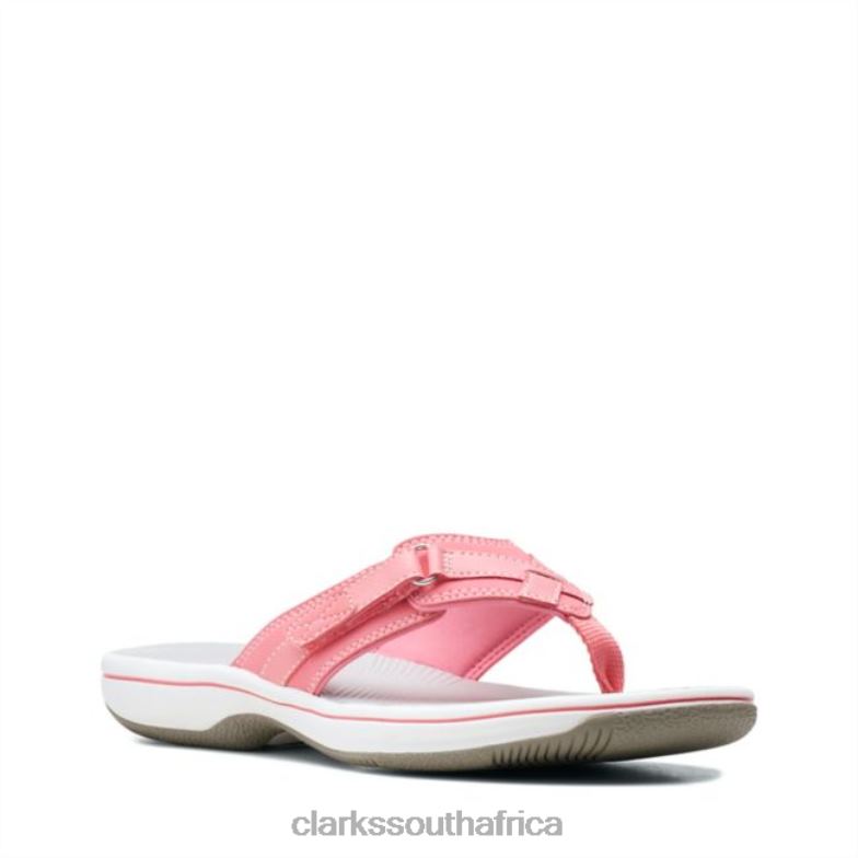 Clarks Bright Pink Syn Breeze Sea Bright Pink Syn 840406409 Women Clarks Bright Pink Syn