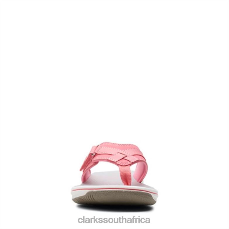 Clarks Bright Pink Syn Breeze Sea Bright Pink Syn 840406409 Women Clarks Bright Pink Syn