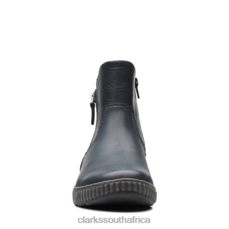 Clarks Magnolia Haley Black Leather Black Leather 840406138 Women Clarks Black Leather