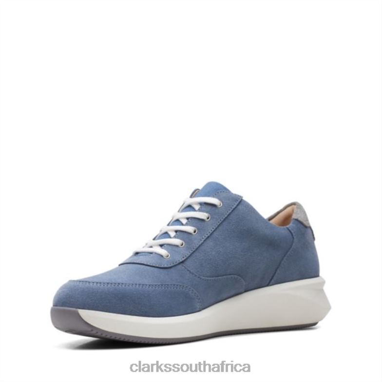 Denim Blue Suede Clarks Un Rio Zip Denim Blue Suede 840405984 Women Clarks Denim Blue Suede