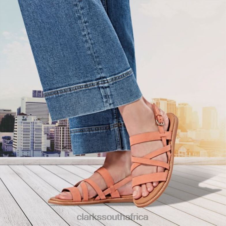 Karsea Sun Light Coral Clarks Light Coral 840406391 Women Clarks Light Coral