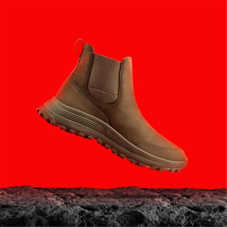 Khaki Nubuck Clarks Atl Trek Up Waterproof Khaki Nubuck 840405275 Women Clarks Khaki Nubuck
