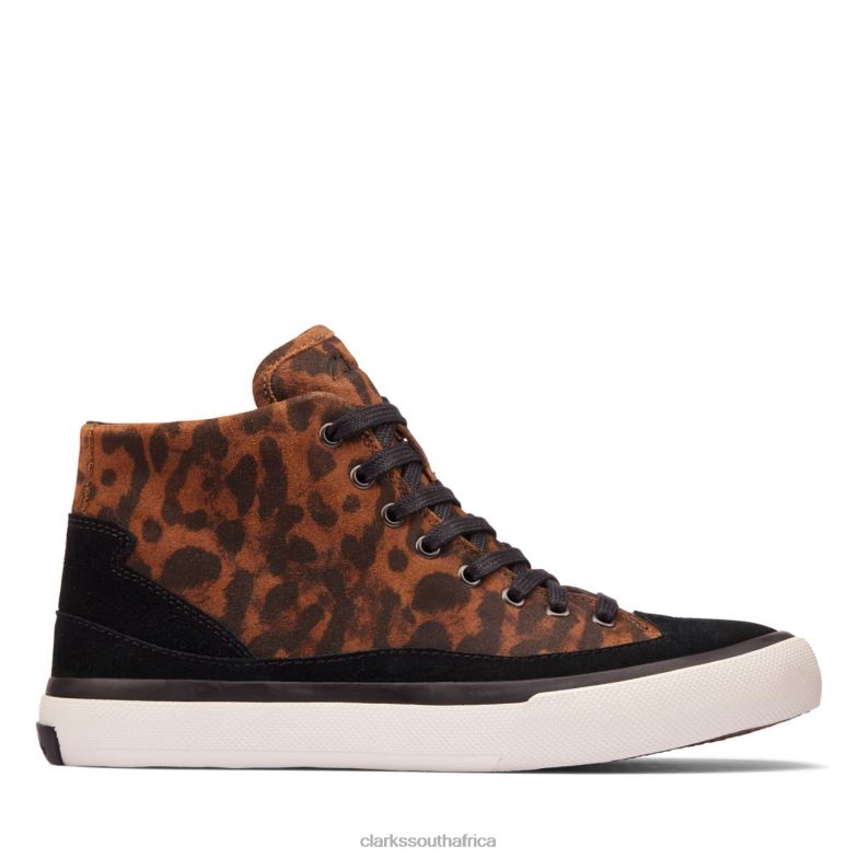 Leopard Suede Clarks Aceley Zip Hi Leopard Suede 840405352 Women Clarks Leopard Suede