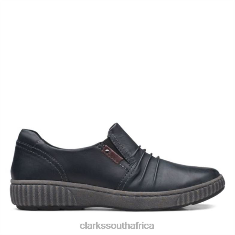 Magnolia Faye Black Leather Clarks Black Leather 840406015 Women Clarks Black Leather
