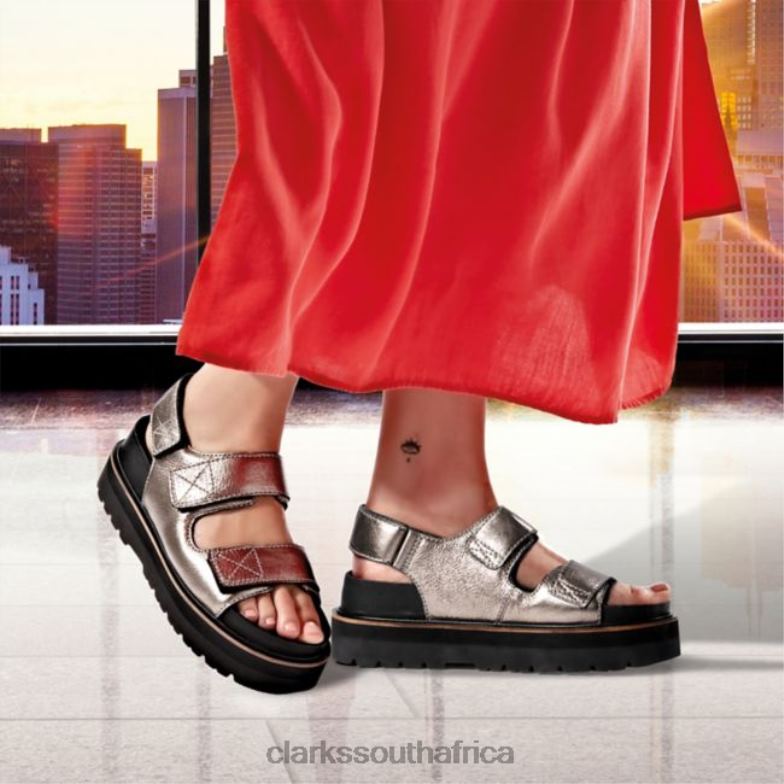 Metallic Clarks Orianna Sea Metallic 840406376 Women Clarks Metallic