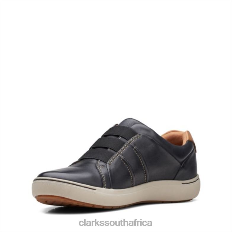 Nalle Ease Black Leather Clarks Black Leather 840406029 Women Clarks Black Leather