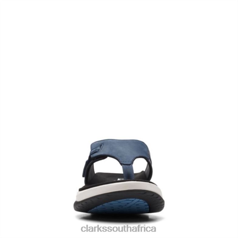 Navy Combination Clarks Wave 20 Sea Navy Combination 840406363 Women Clarks Navy Combination