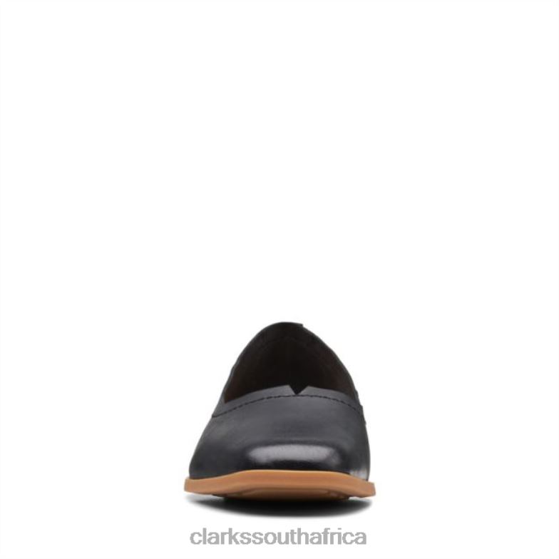 Pure Walk Black Leather Clarks Black Leather 840406111 Women Clarks Black Leather