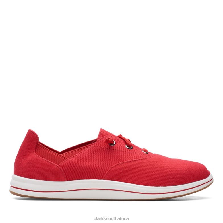 Red Clarks Breeze Ave Red 840406536 Women Clarks Red