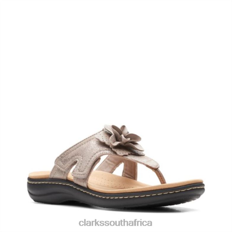 Taupe Metallic Laurieann Gema Taupe Metallic Clarks 840406452 Women Clarks Taupe Metallic