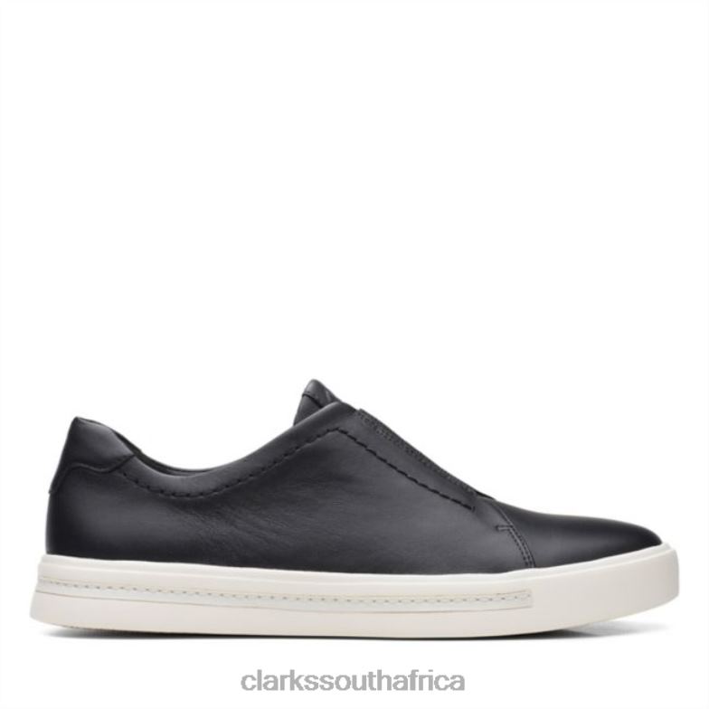Un Maui Easy Black Leather Clarks Black Leather 840405031 Women Clarks Black Leather