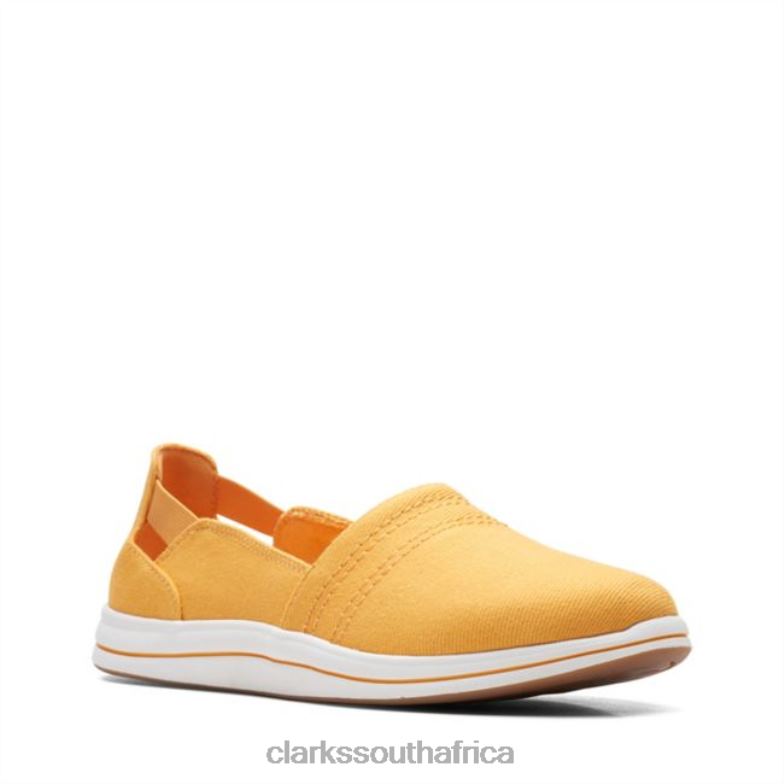 Yellow Clarks Breeze Step 840406531 Women Clarks Yellow